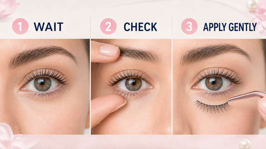 False lashes after lash lift timing and safety checklist