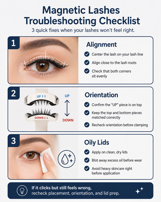 Magnetic Lashes Click: What It Means + How to Fix It (2026)