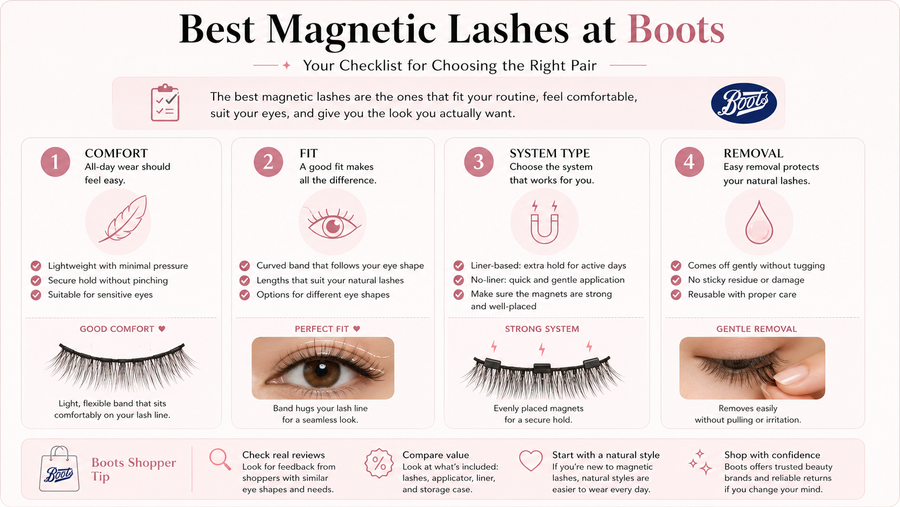 Best Magnetic Lashes at Boots: What to Look For (2026)