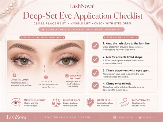 Magnetic Lashes for Deep Set Eyes