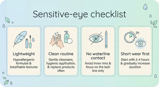 Best Magnetic Lashes for Sensitive Eyes: How to Choose & Apply Without Irritation