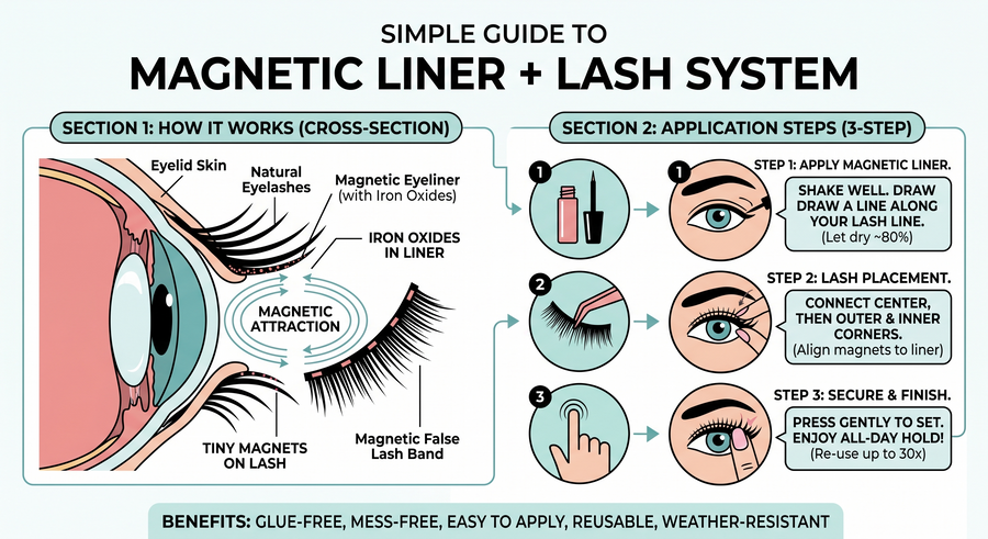 Magnetic Liner: What It Is + How to Use It With Lashes (2026)