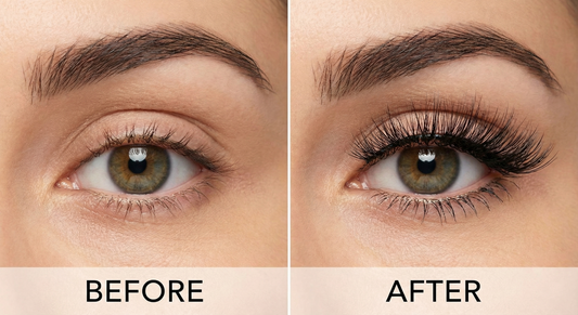 Do magnetic lashes work before and after