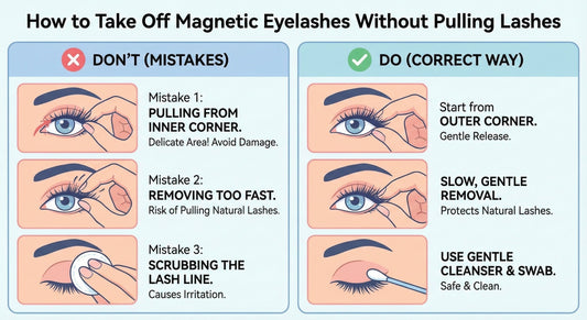 How to Remove Magnetic Eyelashes Safely (Without Damaging Natural Lashes) (2026)