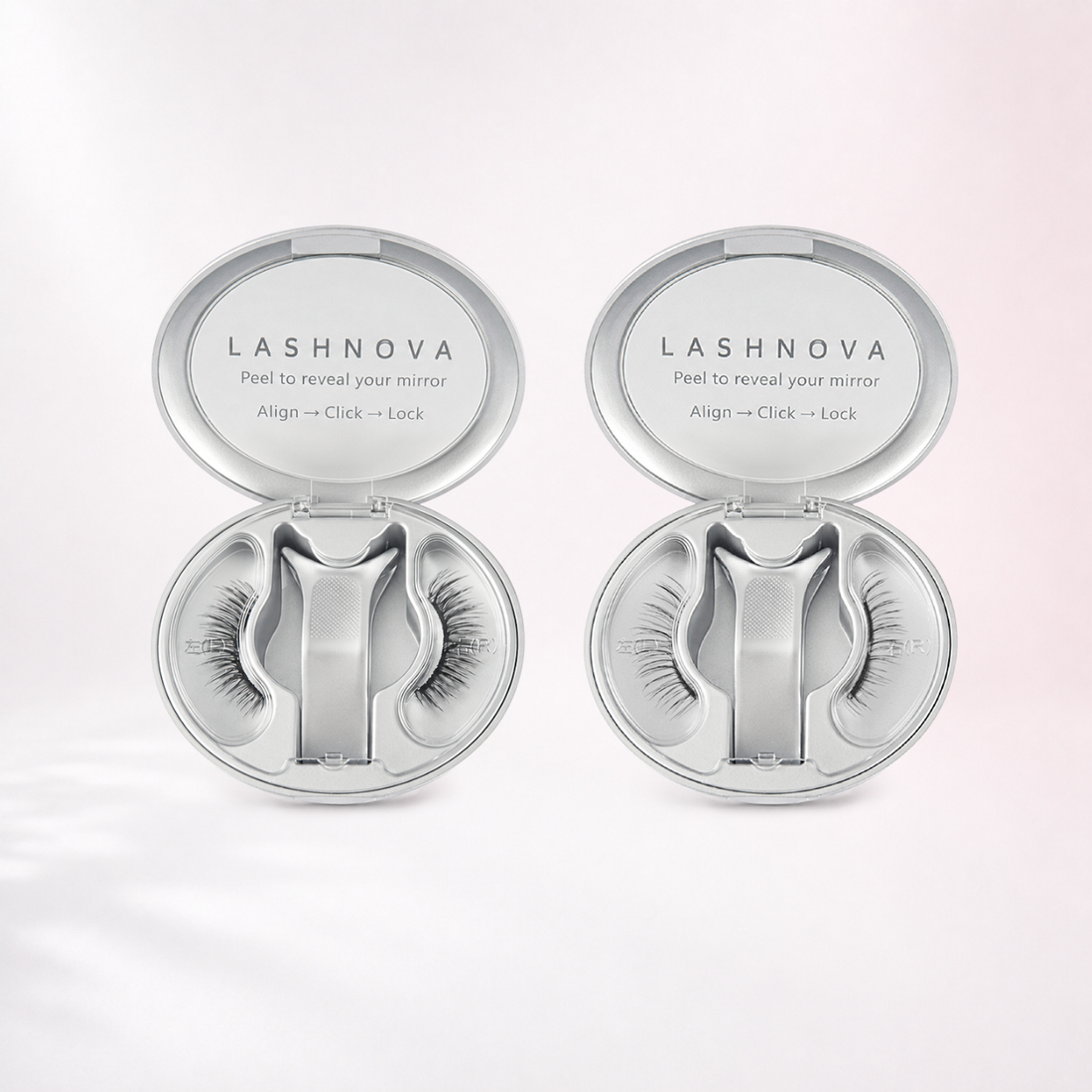 Natural Duo Magnetic Lash Set curated magnetic lash set