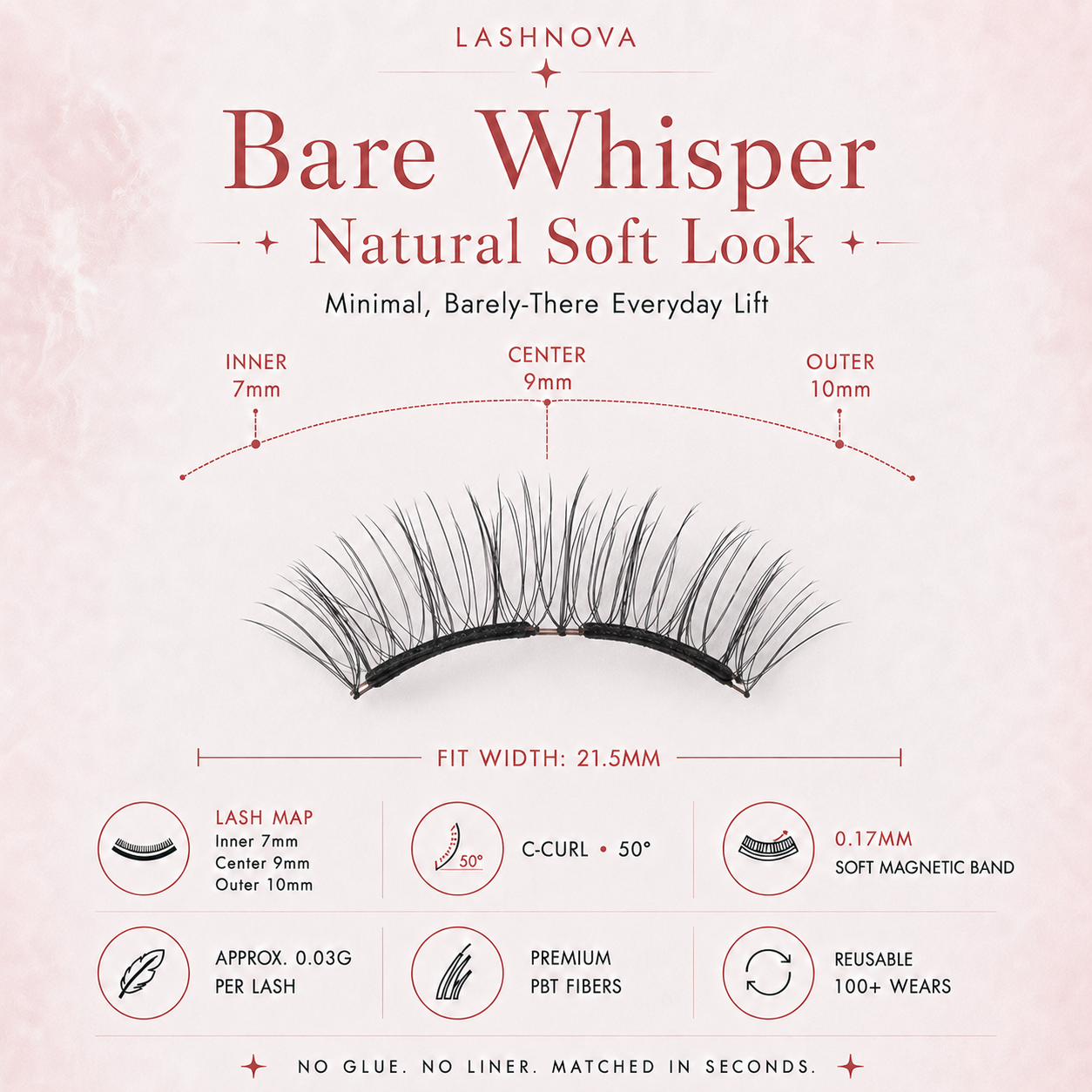 Bare Whisper Soft Magnetic Lashes